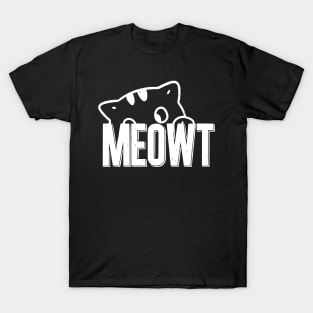 CAT MOM -  MEOWT T-Shirt